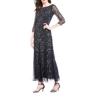Pisarro Nights | Dresses | Pisarro Nights Beaded Sequin Sheer Mesh Grey Illusion Formal Dress Gown Petite | Poshmark Pisarro Nights | Dresses | Pisarro Nights Beaded Sequin Sheer Mesh Grey Illusion Formal Dress Gown Petite | Poshmark